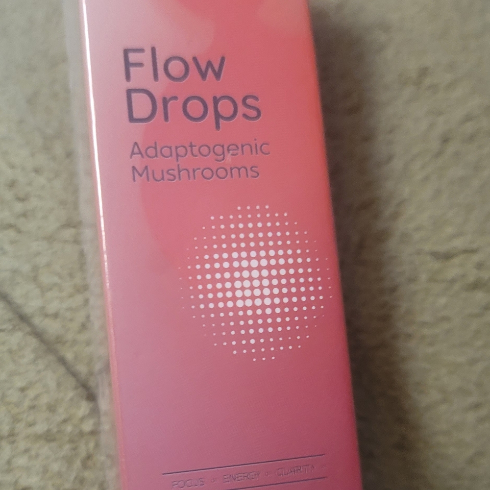 Flow Drops Adaptogenic Mushrooms - Pink